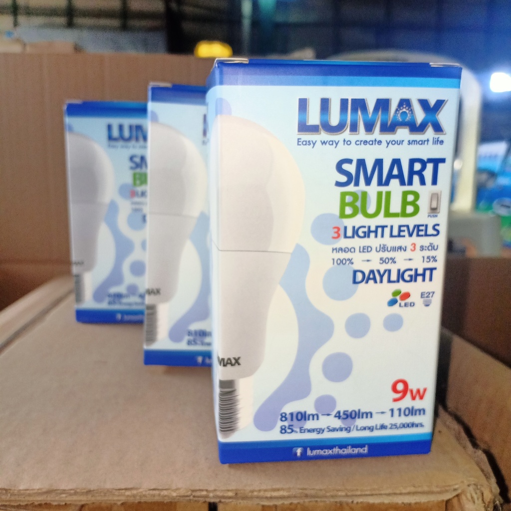 หลอด LED LUMA#ECOBLUB-850LM/865/9W/Step Dim