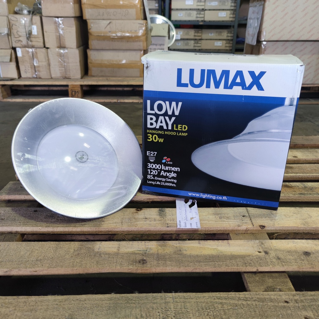 ชุดโคมโลเบย์พร้อมหลอด LED,LUMAX 30W